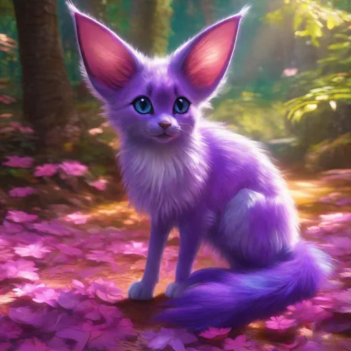 Prompt: (Espeon), realistic, photograph, fantasy, epic oil painting, (hyper real), furry, (hyper detailed), extremely beautiful, on back, playful, UHD, studio lighting, best quality, professional, ray tracing, 8k eyes, 8k, highly detailed, highly detailed fur, hyper realistic thick purple fur, canine quadruped, (high quality lilac fur), fluffy, shiny fur, full body shot, top quality art, hyper detailed eyes, depth, perfect composition, ray tracing, vector art, masterpiece, trending, instagram, artstation, deviantart, best art, best photograph, unreal engine, high octane, cute, adorable smile, lying on back, flipped on back, lazy, peaceful, highly detailed background, vivid, vibrant, beautifully detailed defined legs, intricate facial detail, incredibly sharp detailed eyes, incredibly realistic scarlet fur, concept art, anne stokes, yuino chiri, character reveal, extremely detailed fur, sapphire sky, complementary colors, golden ratio, rich shading, vivid colors, high saturation colors, silver light beams