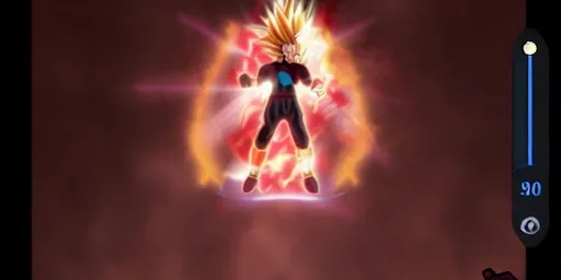 Prompt: Max power goku
 