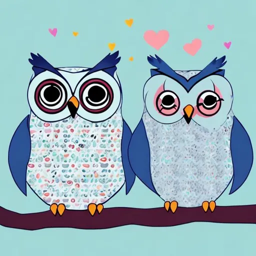 Prompt: "cute owls"