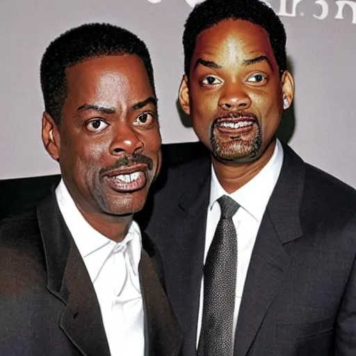 Prompt: Chris Rock Will Smith

