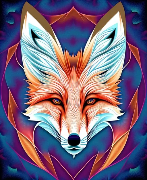 Prompt: Fractal Fox