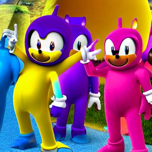 Sonic Teletubbies | OpenArt