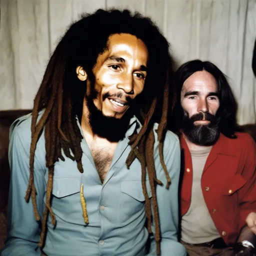 Prompt: Bob Marley and Charles Manson 