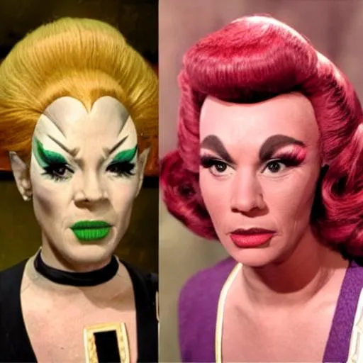 Prompt: If Star Trek characters were Drag Queens