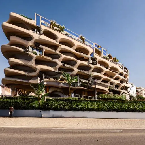 Prompt: Cannes inspired by Congolese architecture with precolonial congolese art inspiration and Congolese minerals, volumetric natural light, ultra realistic, vray,  hd