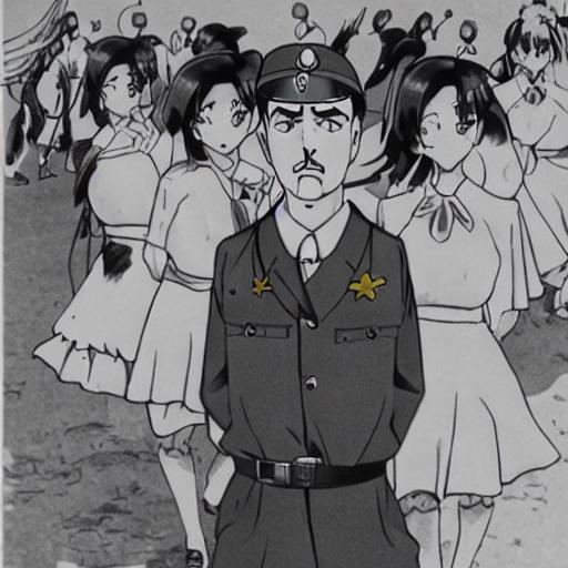 hitler as an anime girl | OpenArt