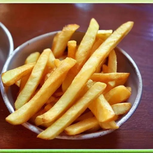 Prompt: fries
