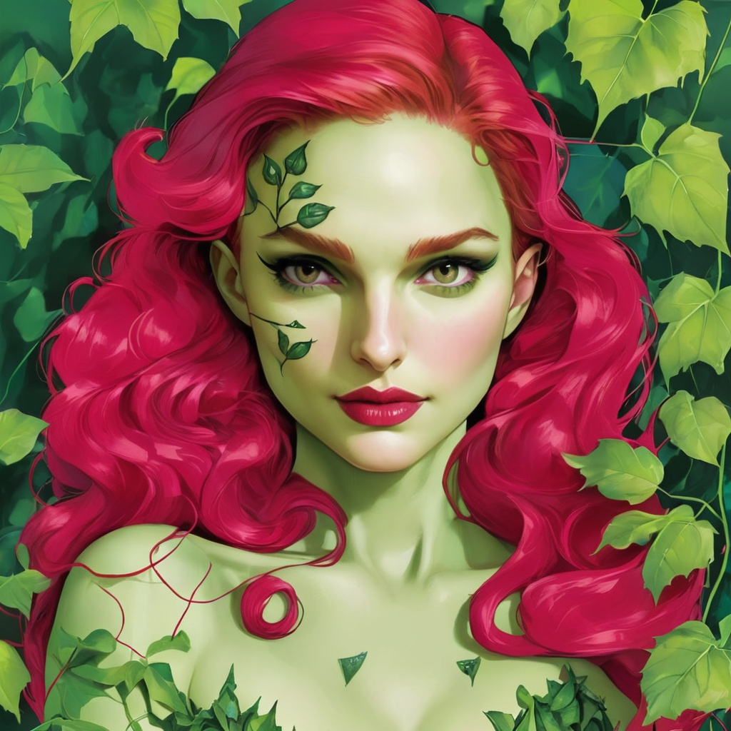 Natalie Portman as poison ivy