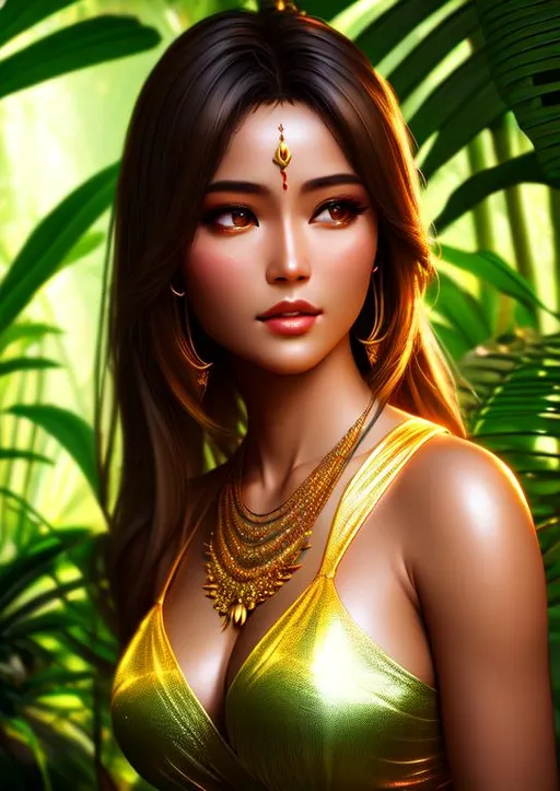 Prompt: beautiful feminine being made of light, in a jungle ceremony
photorealistic
hdri toning
ray tracing
hyper realistic detail
hyper detailed composition