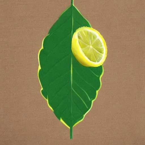 Prompt: Lemon leaf