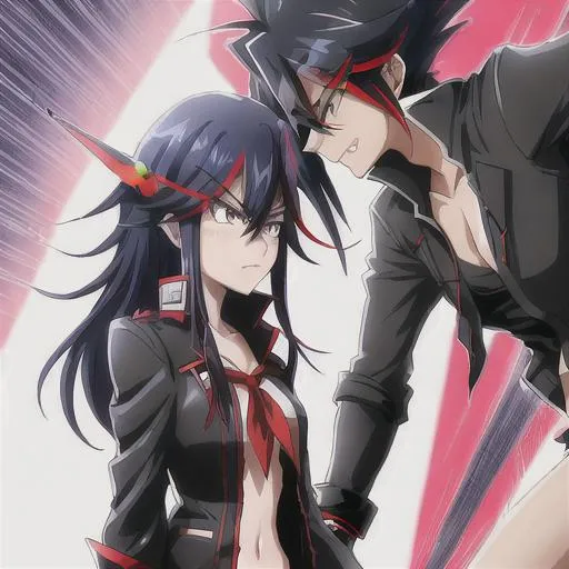 Shadow VS Ryūko Matoi (Sonic the Hedgehog VS Kill la Kill)