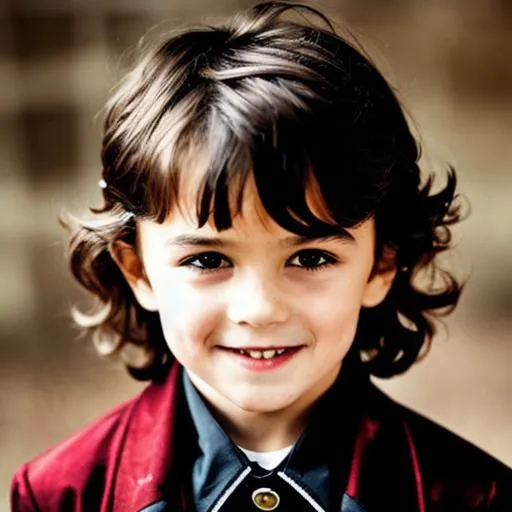 Five year old boy vampire