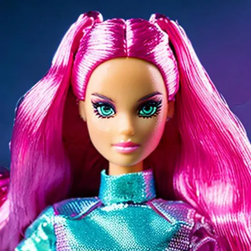 Prompt: Barbie as Stranger Things Vecna