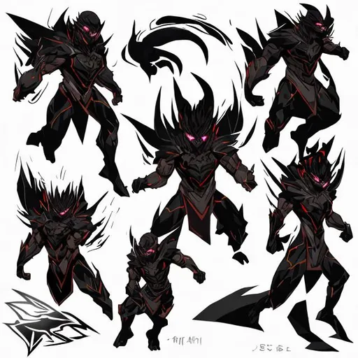 Prompt: Onyx gemstone black character draft style aggressive look running in fire