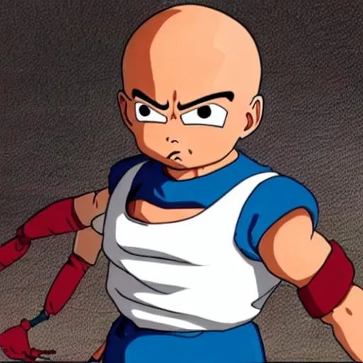 Prompt: weird krillin