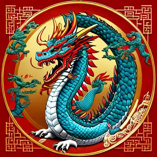 Prompt: Chinese dragon 