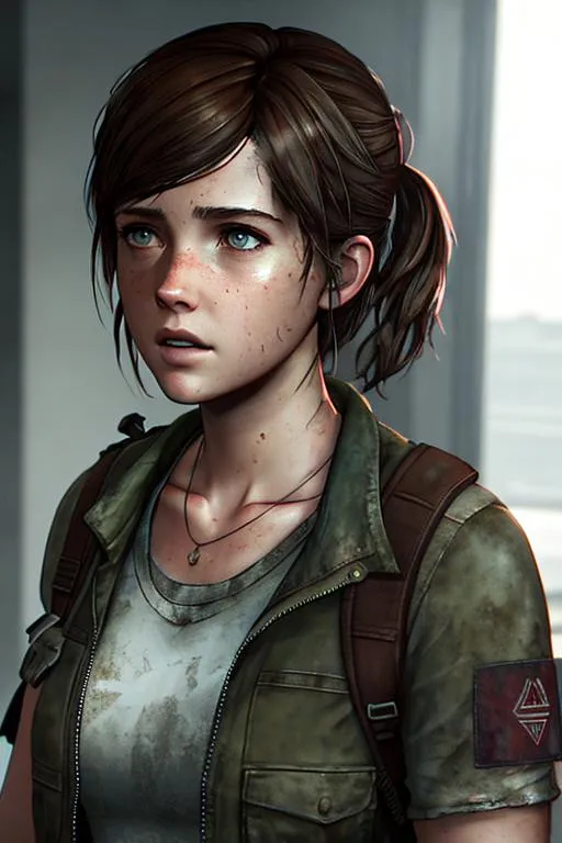 Prompt: Ellie Williams from The Last Of Us part 2
