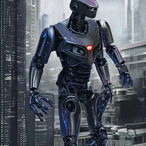 Prompt: evil robocop with lots of detail 4k
