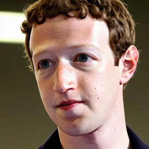 Prompt: The most extremely creepy ((((((((Mark Zuckerberg)))))))) ever cosplaying as Uncanny Valley