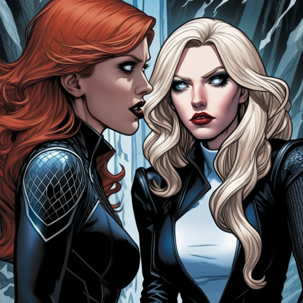 Poison ivy hypnotized by killer frost