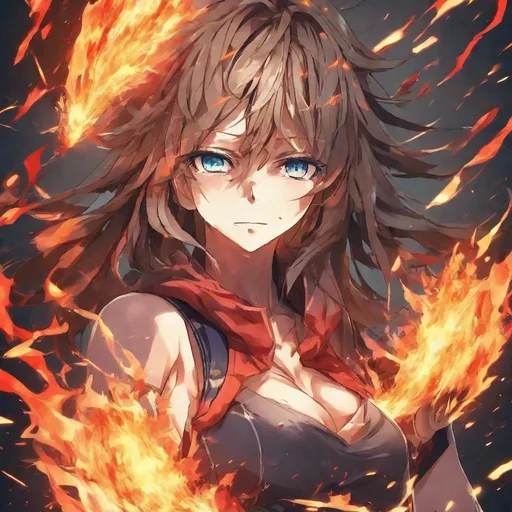 Prompt: Burst Fire, masterpiece, best quality, in anime style