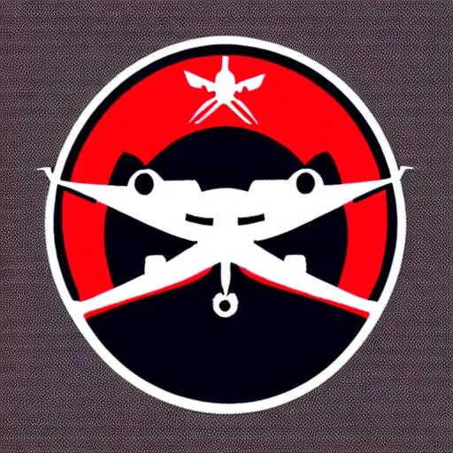 Prompt: Imp flight squadron logo 