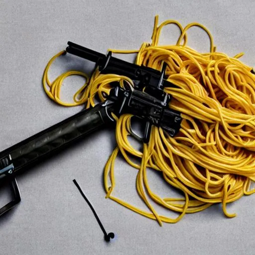 Spaghetti gun