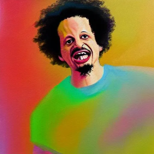 impressionist painting of Eric Andre OpenArt
