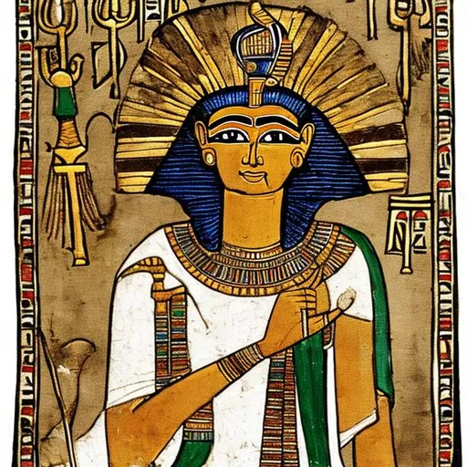 Prompt: egyptian god thoth