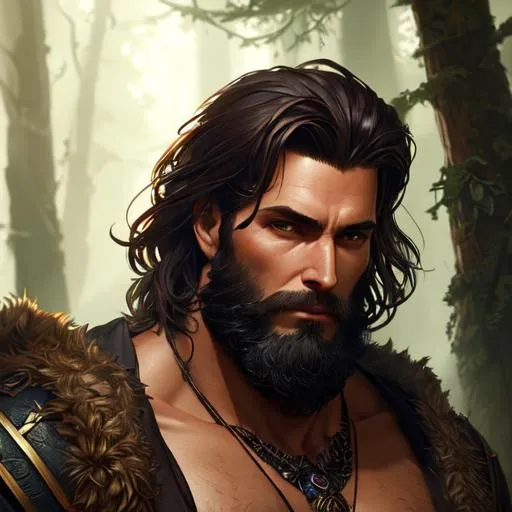 Prompt: god of the forest, 30 years old, rugged, male, gorgeous gorgeous gorgeous, detailed face face face face, amazing, thighs thighs thighs thighs, muscular, intricate, highly detailed, digital painting, artstation, concept art, sharp focus, illustration, by greg rutkowski