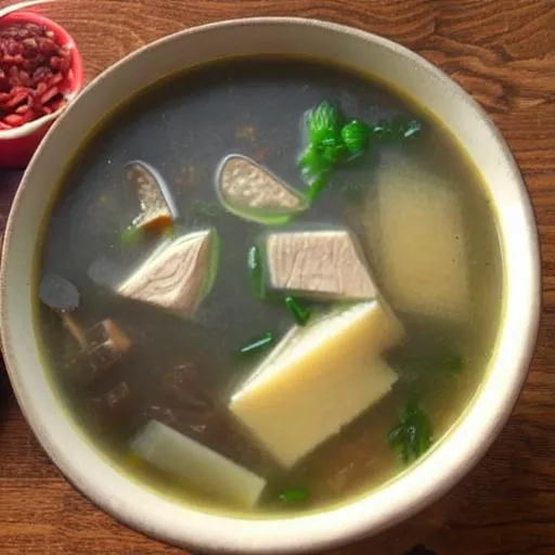 Prompt: Japanese tonjiru soup 