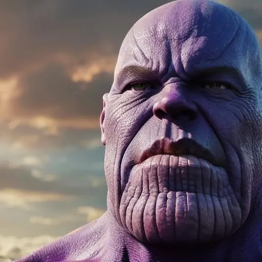 Prompt: fortnite thanos Ultra HD UHD  2K 4K 8K 12K 16K 32K 64K Photorealistic Photorealism Masterpiece Beautiful 