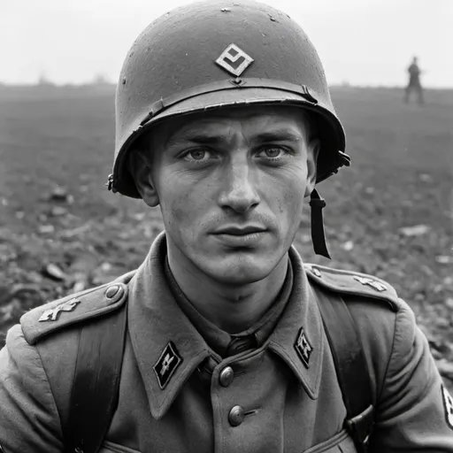 Prompt: german soldier in 1943