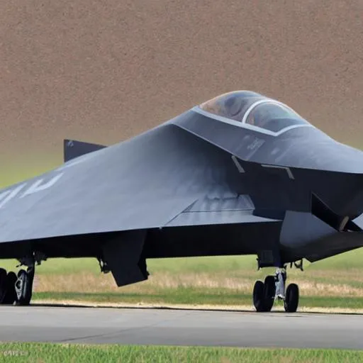 Prompt: photo stealth fighter