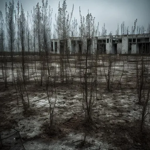 Prompt: the ghosts of Chernobyl