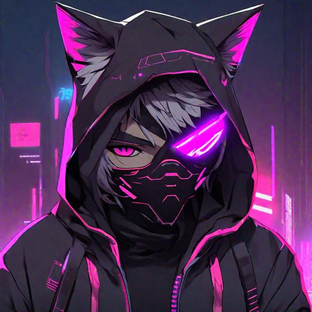 Hooded Anime Male