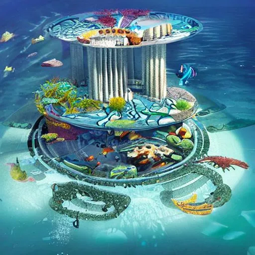 Prompt: Future city utopia ocean