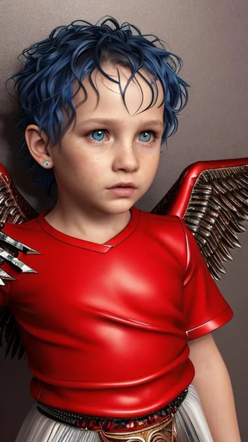 Prompt: starry dynamo future punk angel portrait . HD, HI REZ, HDR, 4K, 8K,  ultra realism, uber realism, mega realism, realistic and biblically accurate. the most amazing photorealism anyone has ever seen. a vison of God
