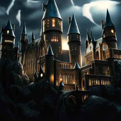 Prompt: Hogwarts School of Witchcraft and Wizardry 