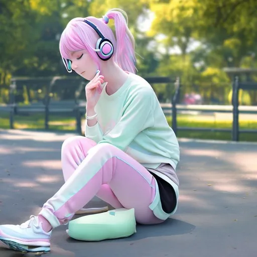 Anime girl joggers new arrivals