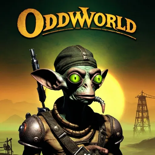 Prompt: Oddworld