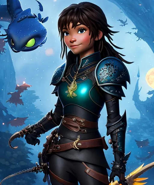 Prompt: Please produce a Astrid Offerson from How to Train Your Dragon, photo session, attractive, blonde hair, (((full body visible))), looking at viewer, portrait, photography, detailed skin, realistic, photo-realistic, 8k, highly detailed, full length frame, High detail RAW color art, piercing, diffused soft lighting, shallow depth of field, sharp focus, hyperrealism, cinematic lighting