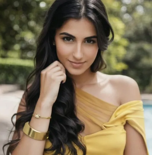 Prompt: gold bracelet, Italian 