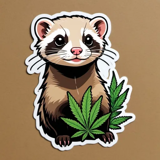 Prompt: Weed Ferret 