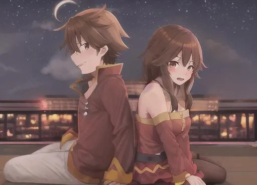 Kazuma And Megumin Go On A Date 