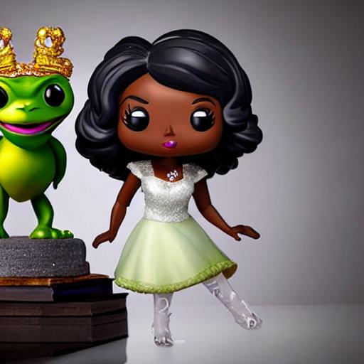 Pop Figure Bookmark - Human Again Tiana by InkArtWriter on DeviantArt