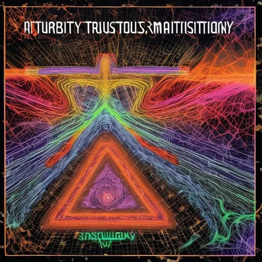 Prompt: retrocausality, manifestation, amalgamation, glowing