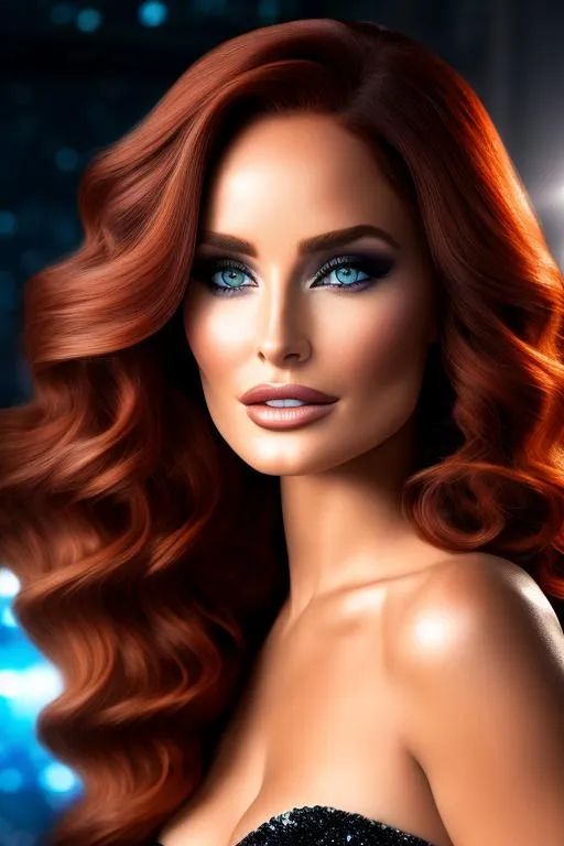 Prompt: High-resolution hyperrealistic photo of madelyne-pryor merged with selene-gallio, photorealistic, highly detailed, uhd, hdr, 64k