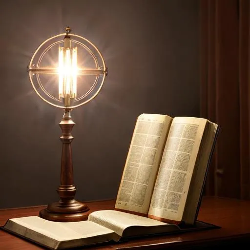Prompt: **bible with light Power hiper-realistic ultra HD  extremos details  8k --9:16**