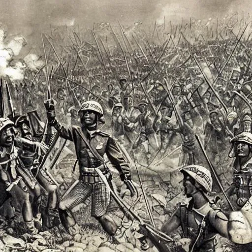 Prompt: European history of war against Indonesia